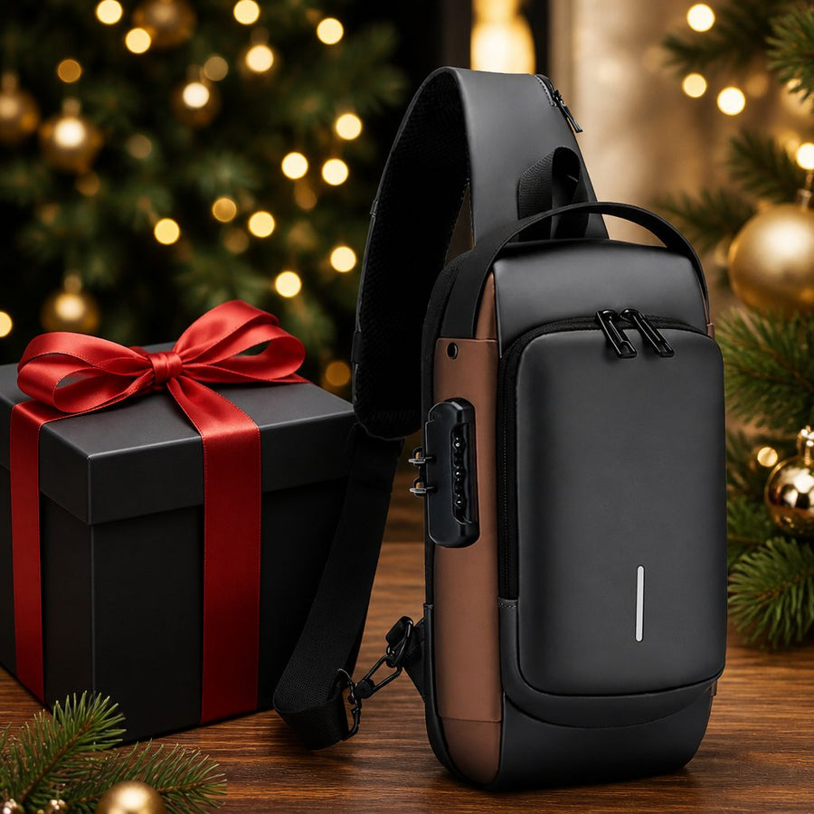Bandolera antirrobo como regalo de Navidad