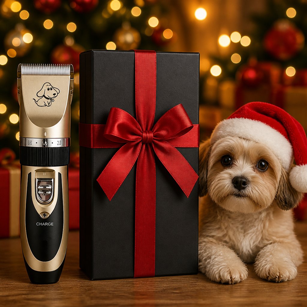 Cortadora de pelo para mascotas como regalo de Navidad