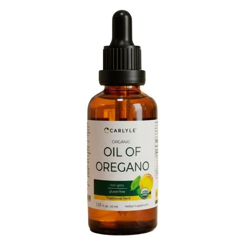 Aceite de orégano orgánico Carlyle en gotas